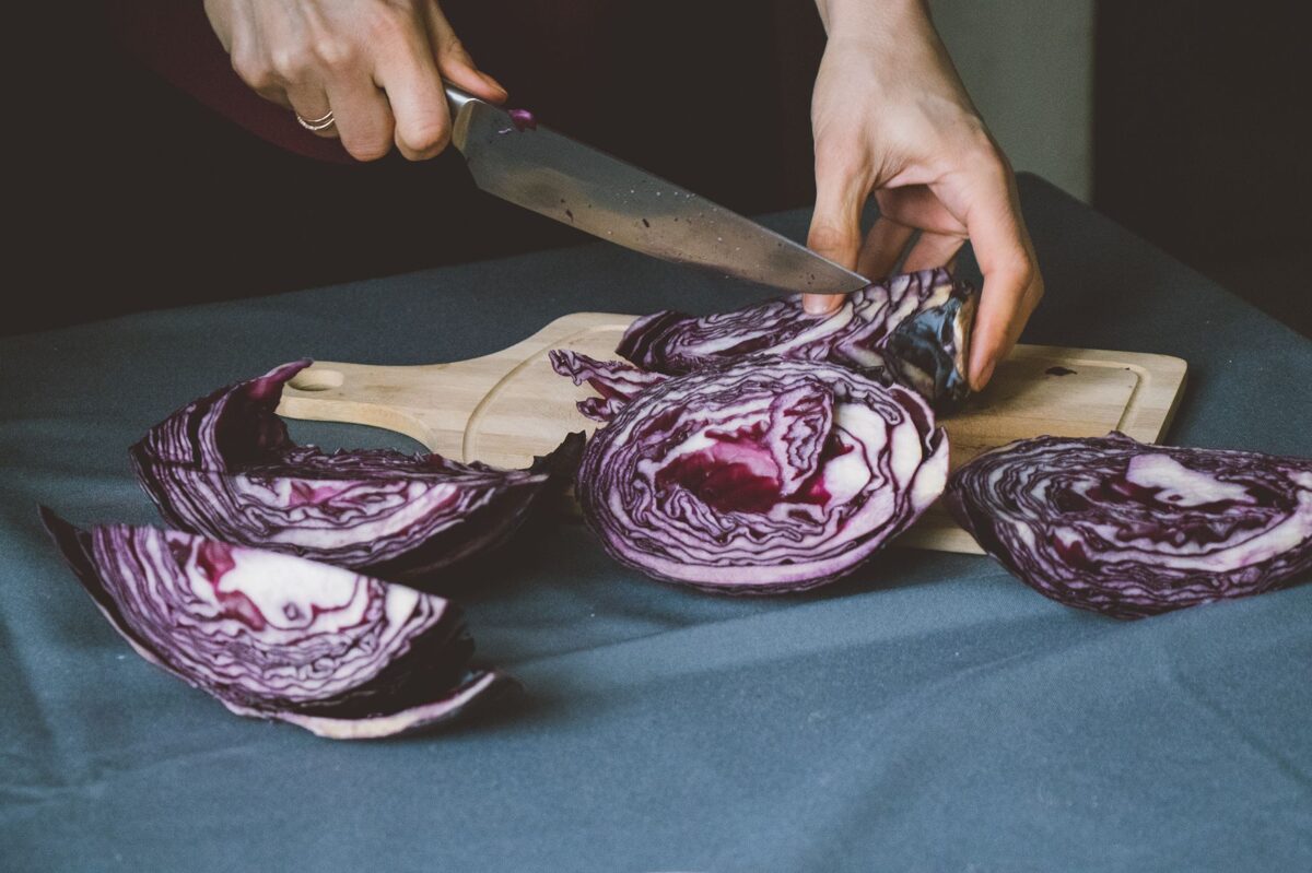 Red Cabbage Chips