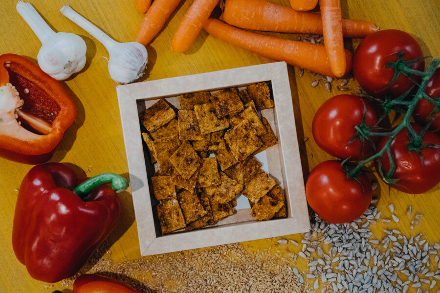 Carrot and Tomato Chips